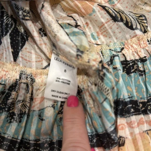ULLA JOHNSON Pearl Flora Alessia Top size 8 - Picture 5 of 6